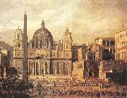CODAZZI, Viviano St Peter s  Rome oil painting